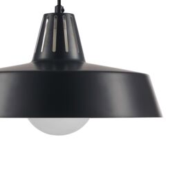 GoodHome Yarra Matt Black Pendant Ceiling Light, (Dia)300mm - thumbnail 4