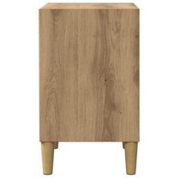 Berkfield Classic Bedside Cabinets 2 Pcs Artisan Oak 40X30X50 Cm Engineered Wood - thumbnail 5