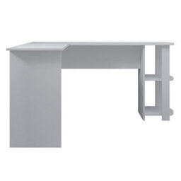 Harmin White Corner Computer Desk - Perfect For Home Office - thumbnail 8