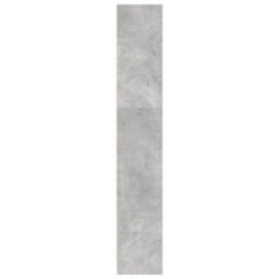 Berkfield Versatile Bookcase Concrete Grey 80X24X143 Cm Engineered Wood - thumbnail 5