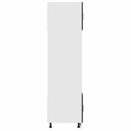 Walplus Microwave Cabinet Black Oak 60 X 57 X 207 Cm Engineered Wood - thumbnail 7