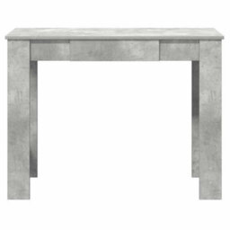 Berkfield Desk Concrete Grey 100X45X75 Cm Engineered Wood - thumbnail 4