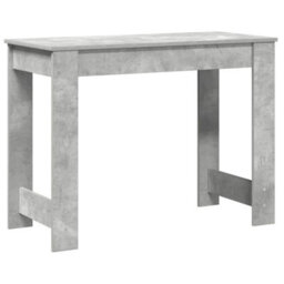 Berkfield Desk Concrete Grey 100X45X75 Cm Engineered Wood - thumbnail 7