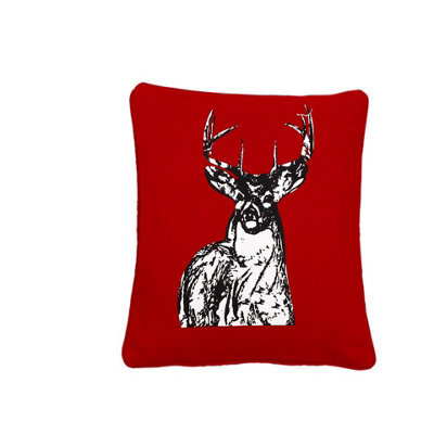 ARLinens Christmas Cushion Cover 100%cotton Festival Theme Reversible Design Cushion Cases Pack Of 2