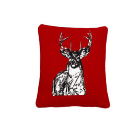 ARLinens Christmas Cushion Cover 100%cotton Festival Theme Reversible Design Cushion Cases Pack Of 2