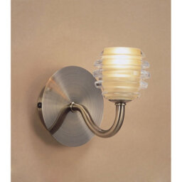 Luminosa Lighting Luminosa Sphere Wall Lamp Switched G9, Antique Brass - thumbnail 2