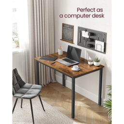 Songmics Dining Table, Kitchen Table, 70 X 110 X 75 Cm, Chairs Not Included, Dining Table For 4 People, Living Dining Room - thumbnail 2