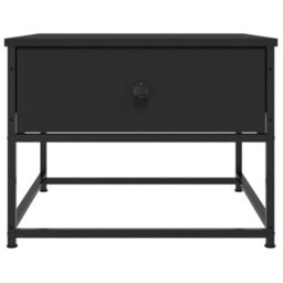Berkfield Coffee Table Black 51X51X40 Cm Engineered Wood - thumbnail 6