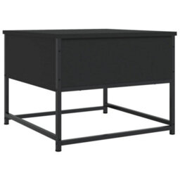 Berkfield Coffee Table Black 51X51X40 Cm Engineered Wood - thumbnail 8