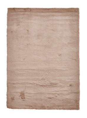 Plain Shaggy Rug, Modern Luxurious Rug, Handmade Rug, Anti-Shed Rug For Bedroom, Livingroom, & Diningroom-80Cm X 150Cm