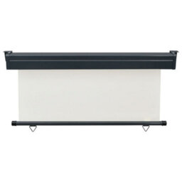 Berkfield Balcony Side Awning 170X250 Cm Cream - thumbnail 4