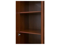 Arte Kent Chestnut 227Cm 6-Door Wardrobe - Grand Bedroom Cabinet With Mirrors & Drawers - thumbnail 5