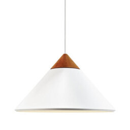 Nordlux Kinto Metal Pendant Light Wood White,mains - thumbnail 3