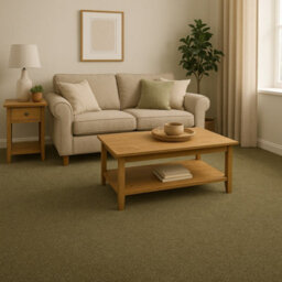 Banquet Stripes And Plains Bleach Cleanable Carpet By Remland (Anise, 4M X 5M) - thumbnail 2