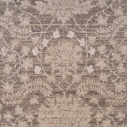 Loomed Neutral Beige Distressed Traditional Floral Soft Living Area Rug 120X170Cm - thumbnail 3
