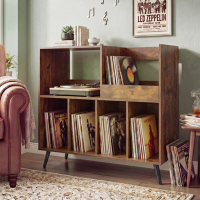 Levede Record Player Stand 300+ Album Storage Turntable Cabinet - image 1