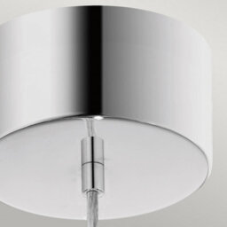 Luminosa Lighting Luminosa Kichler Moonlit Integrated Led Spherical Pendant Ceiling Light Polished Chrome, 3000K - thumbnail 2