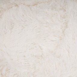 Beliani Pet Bed Kulu Faux Fur Off-White - thumbnail 4