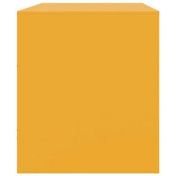 Berkfield Sturdy Tv Cabinet Mustard Yellow 67X39X44 Cm Steel - thumbnail 8