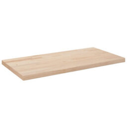 Berkfield Durable Table Top 80X40X2.5 Cm Solid Wood Pine Rectangular - thumbnail 2