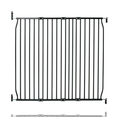 Bettacare Screw Fit Metal Dog Gate, Black, 120Cm - 130Cm - image 1