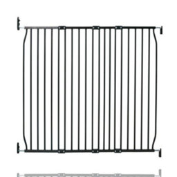 Bettacare Screw Fit Metal Dog Gate, Black, 120Cm - 130Cm