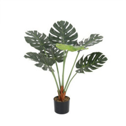 Living And Home 85Cm Artificial Tropical Monstera Tree Faux Plant In Pot - thumbnail 4