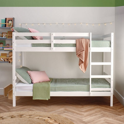 Home Treats Wooden Bunk Bed Single Splittable Twin Sleeper - image 1