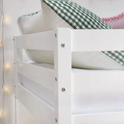 Home Treats Wooden Bunk Bed Single Splittable Twin Sleeper - thumbnail 4