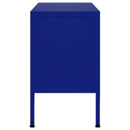 Berkfield Tv Cabinet Navy Blue 105X35X50 Cm Steel - thumbnail 4