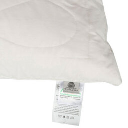 "Homescapes Premium Wool King Size Pillow With Quilted Case, 19 X 35""" - thumbnail 7