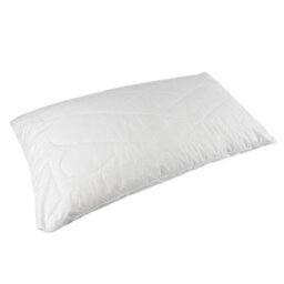 "Homescapes Premium Wool King Size Pillow With Quilted Case, 19 X 35""" - thumbnail 8