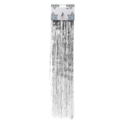Angel Hair Christmas Decoration X 1 38Cm X 50Cm Silver - image 1