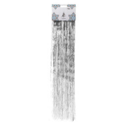 Angel Hair Christmas Decoration X 1 38Cm X 50Cm Silver - thumbnail 1