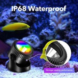 Multicoloured (6 In 1) Solar Powered Pond Lights Rgb Led Submersible Fountain Underwater Lights - thumbnail 4
