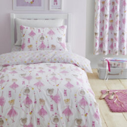 Bedlam Ballet Dancer Kids Pink Duvet Cover Set - thumbnail 1
