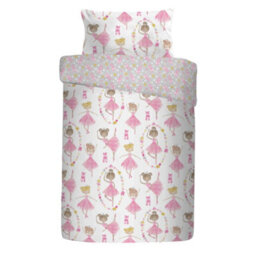 Bedlam Ballet Dancer Kids Pink Duvet Cover Set - thumbnail 5