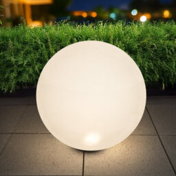 Gwsolar Solar Ball Light 50Cm Rgb Colour Changing Globe, 100Lm Warm White With Remote Control, Ip65 For Garden Lawn Patio Path - thumbnail 6