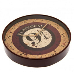 Harry Potter Platform 9 3/4 Wall Clock Beige/burgundy (One Size) - thumbnail 2