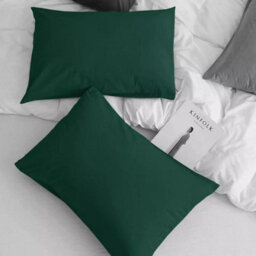 Ameha Pillowcase Pair Emerald Microfiber Pillowcase-Soft Envelope Closure Pillowcase,machine Washable Bedding Pillow Cover 50X75Cm - thumbnail 4