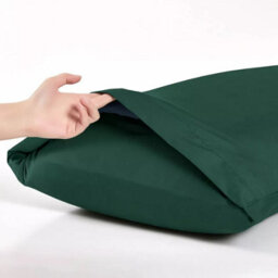 Ameha Pillowcase Pair Emerald Microfiber Pillowcase-Soft Envelope Closure Pillowcase,machine Washable Bedding Pillow Cover 50X75Cm - thumbnail 5