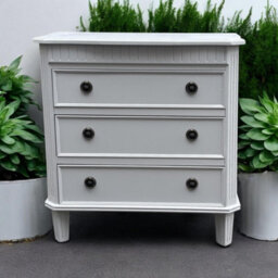 68Cm 3 Drawer Chest Of Drawers - thumbnail 4