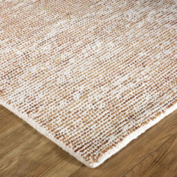 Melrose Soft Textured Orange Distressed Look Design Large Indoor Area Rug 160/230Cm - thumbnail 3