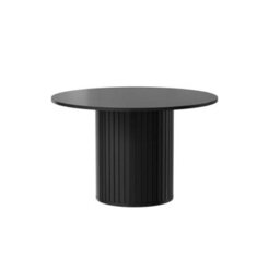 Arte Sophisticated Black Zante Za8 Dining Table 1200mm X 750mm X 1200mm - Modern Dining Solution