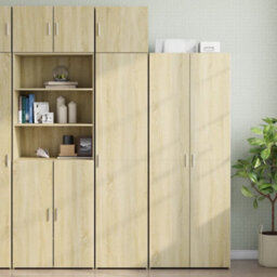 Berkfield Wall Cabinet Sonoma Oak 45X42.5X40 Cm Engineered Wood - thumbnail 3