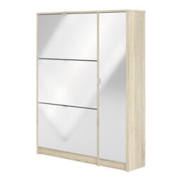 Furniture To Go Shoe Cabinet W. 3 Tilting Doors And 2 Layers +  1 Door - thumbnail 3