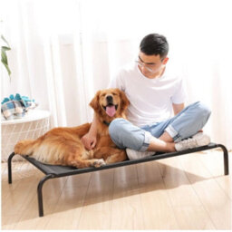 Large Premium Elevated Dog Bed Pet Cat Mesh Camping Cot Indoor Outdoor Waterproof - thumbnail 6