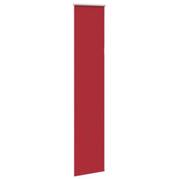 Berkfield Roller Blind Blackout Red 55X210 Cm Fabric Width 50.7 Cm Polyester - thumbnail 3