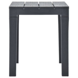 Berkfield Garden Benches 2 Pcs Anthracite Plastic - thumbnail 4