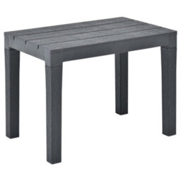Berkfield Garden Benches 2 Pcs Anthracite Plastic - thumbnail 2